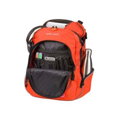 Schulrucksack Wizzard Campus Evo - red melange