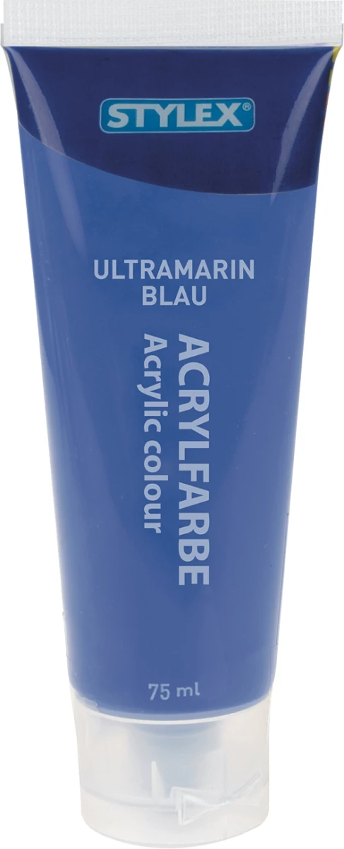 Stylex Acrylfarbe, 6 Tuben à 75 ml