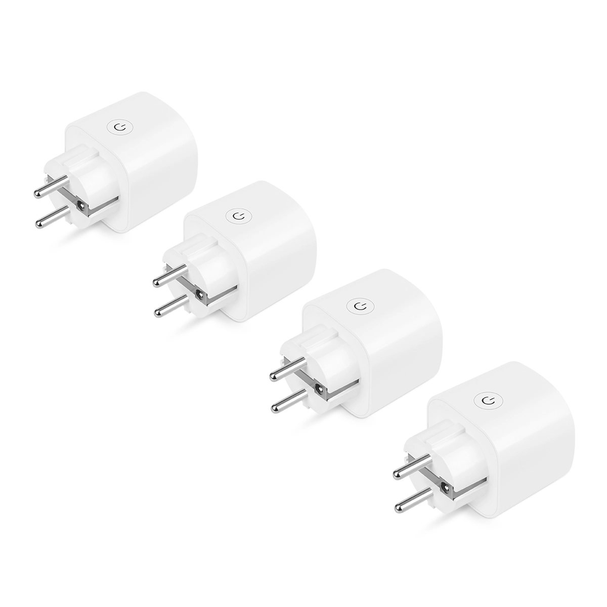 XCOAST Smart Home Steckdose WLAN 4er Set