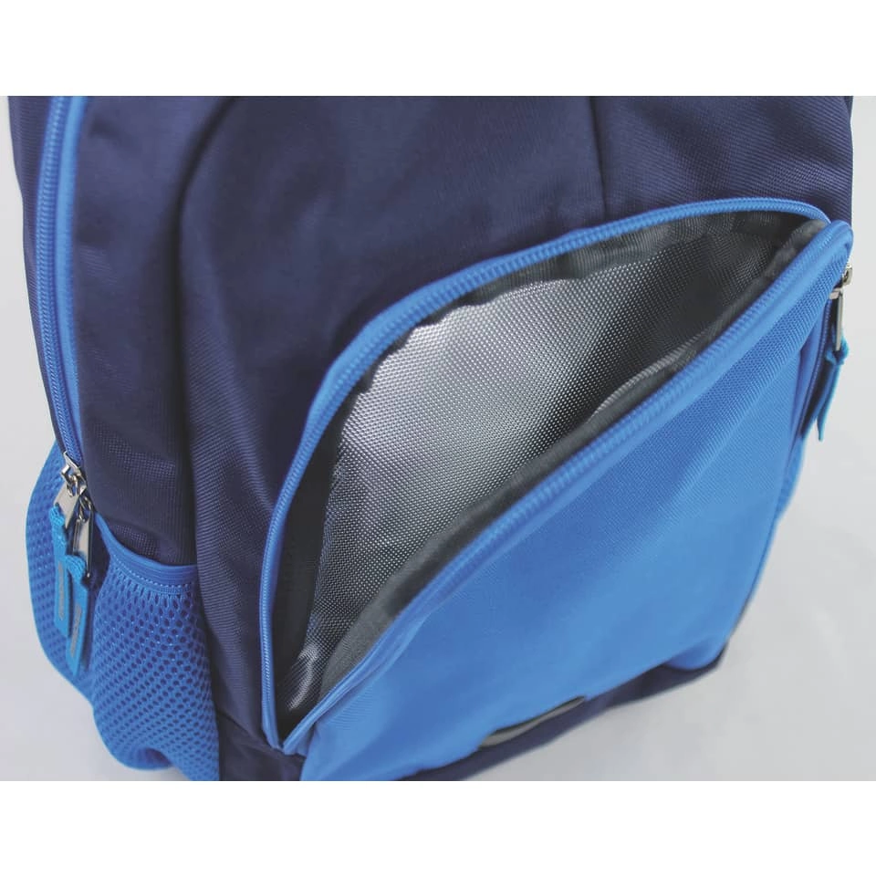 DONAU Kinderrucksack Freizeit blau - 26 x 36 x 12 cm