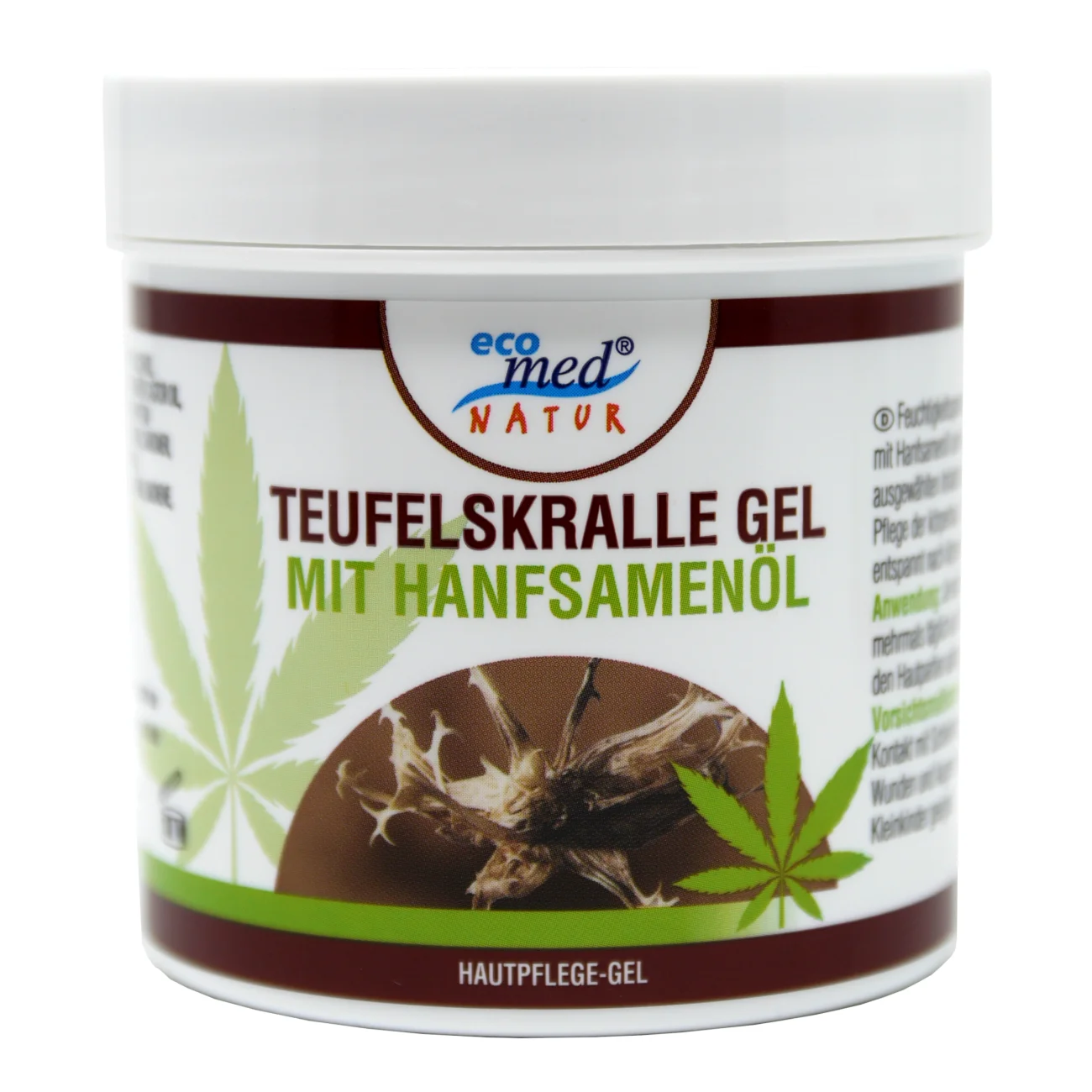 ecomed Teufelskralle Gel mit Hanfsamenöl 250 ml