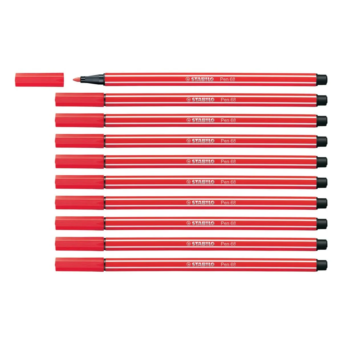 STABILO® Premium-Filzstift - Pen 68 - carmin
