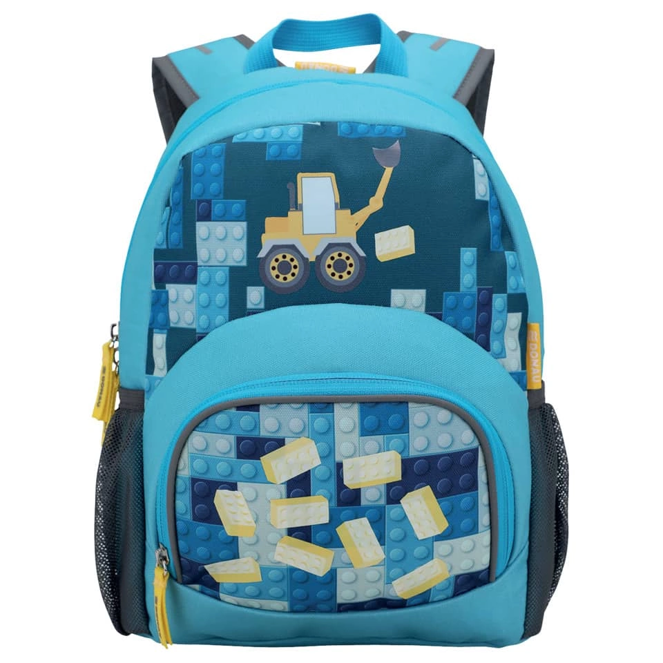 DONAU Kinderrucksack Bagger - 22 x 32 x 11 cm