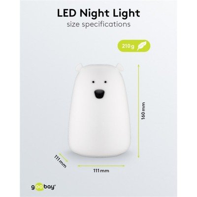 LED-Nachtlicht “Eisbär“