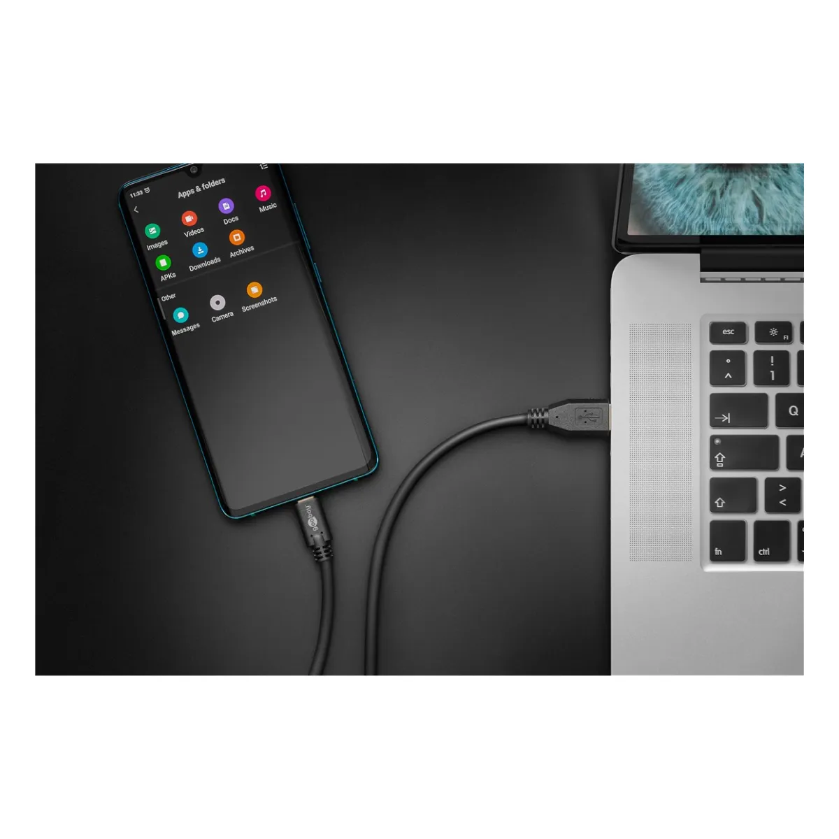 Goobay USB 3.1 Kabel, CM/AM, 1,0 m
