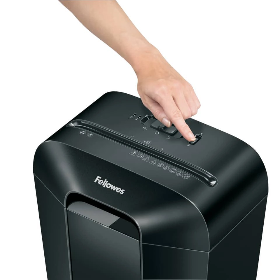 Fellowes Aktenvernichter Powershred® - LX45 Partikelschnitt, schwarz