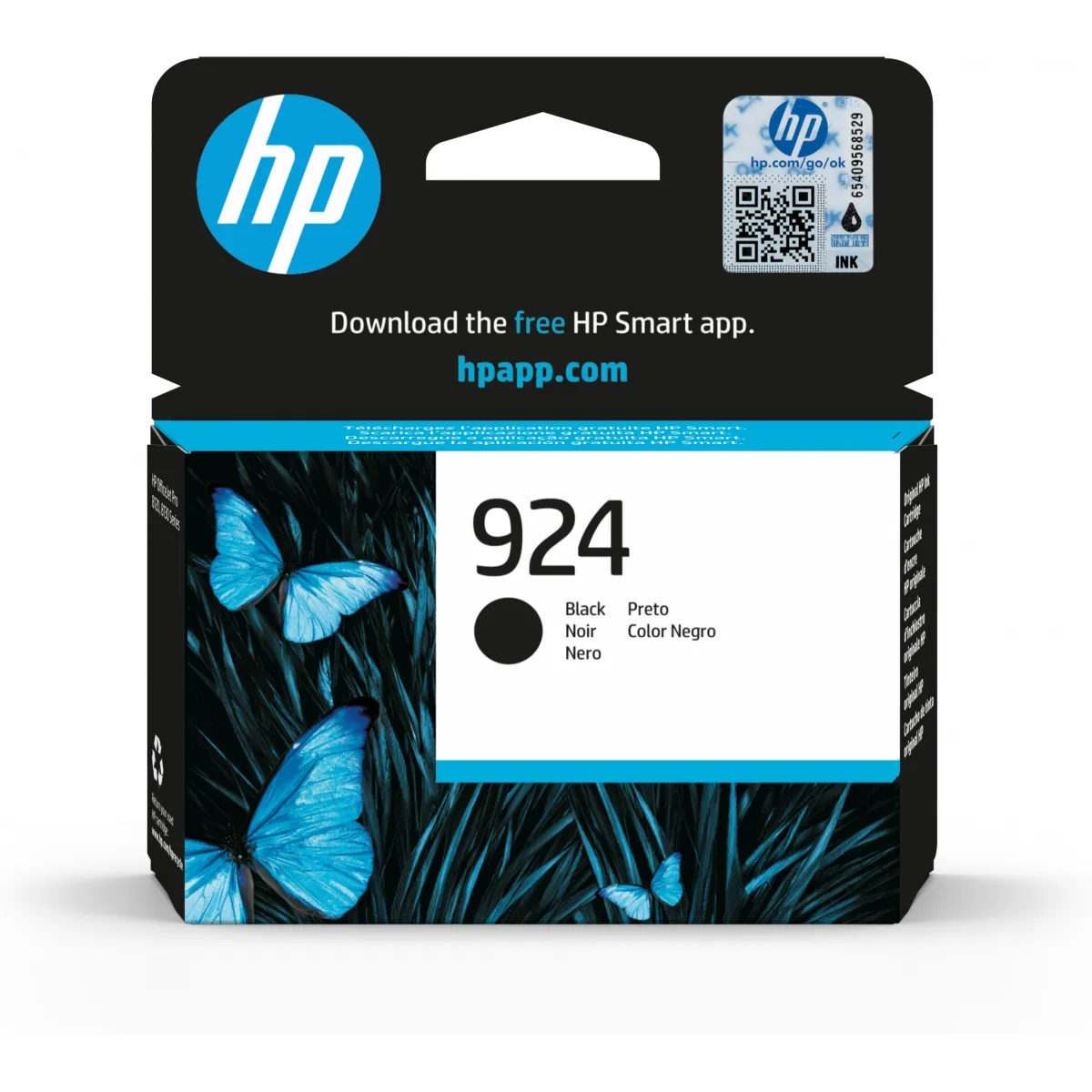 Druckerpatrone HP 924 schwarz 500 Seiten (4K0U6NE)