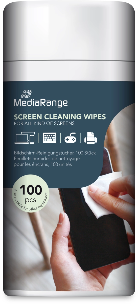 Multimedia-Reinigungstücher, 100 Stück