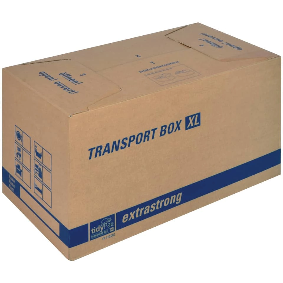 Transportboxen 680x350x355 mm, braun