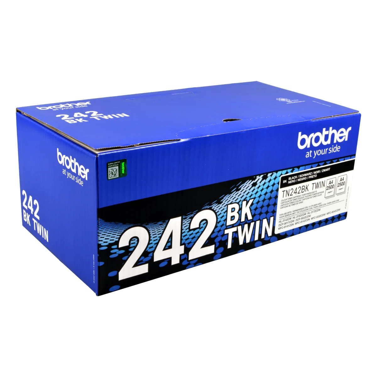 Brother TN-242 Toner Doppelpack schwarz 5.000 Seiten (TN-242BKTWIN)