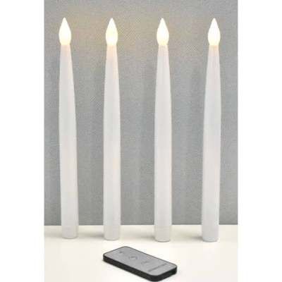 LED-Kerzen 4 Stück weiß
