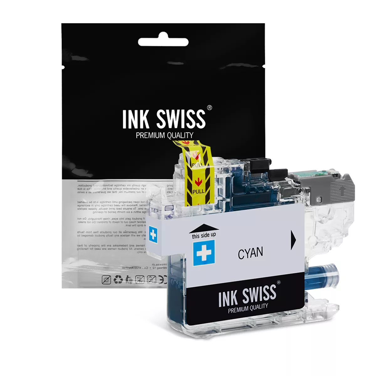 Brother LC-3211 C - alternative Patrone 'cyan' 250 Seiten - InkSwiss