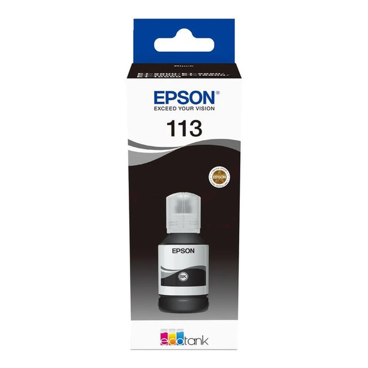 Druckertinte Epson 113 schwarz 127 ml | 7.500 Seiten (C13T06B140)
