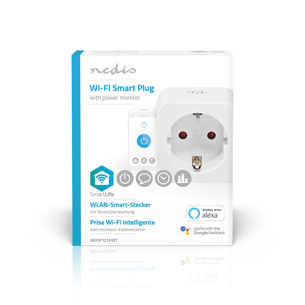 Nedis SmartLife Smart Stecker 1 Stück