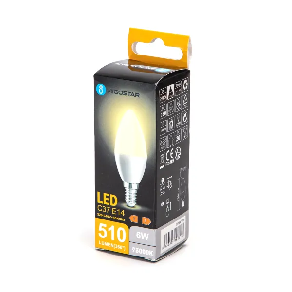 Aigostar LED 'Kerze', 6W, E14