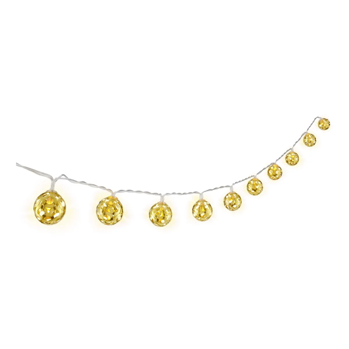Goobay 10er LED-Lichterkette “Ornamente“