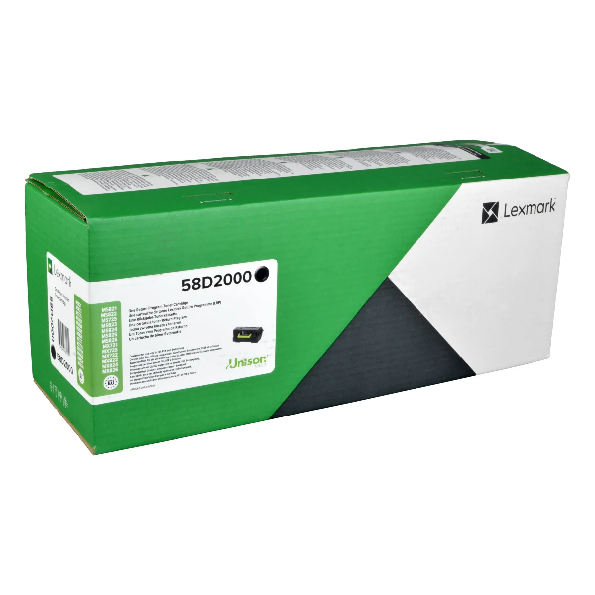 Lexmark Toner 58D2000 schwarz