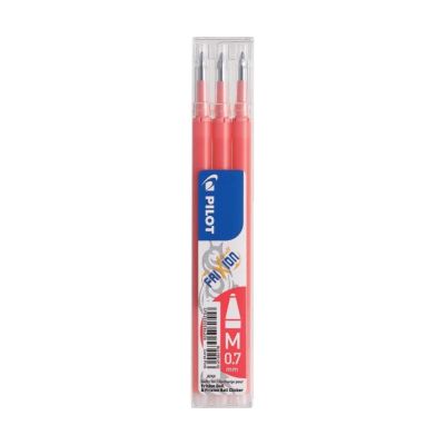 Tintenrollermine FriXion BLS-FR7 - 0,4 mm, koralle, 3er Pack