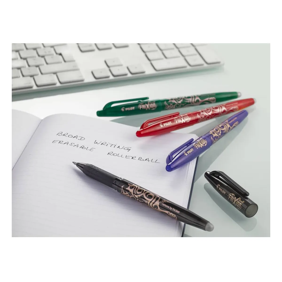 Pilot Tintenroller FriXion Ball 1.0 - 0,5 mm, schwarz, radierbar