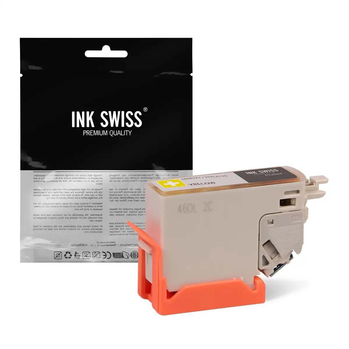 Epson 202 - alternative Patrone 'gelb' 12 ml - InkSwiss