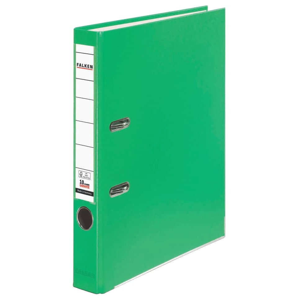 Falken Ordner PP-Color S50 - A4, 5 cm, hellgrün