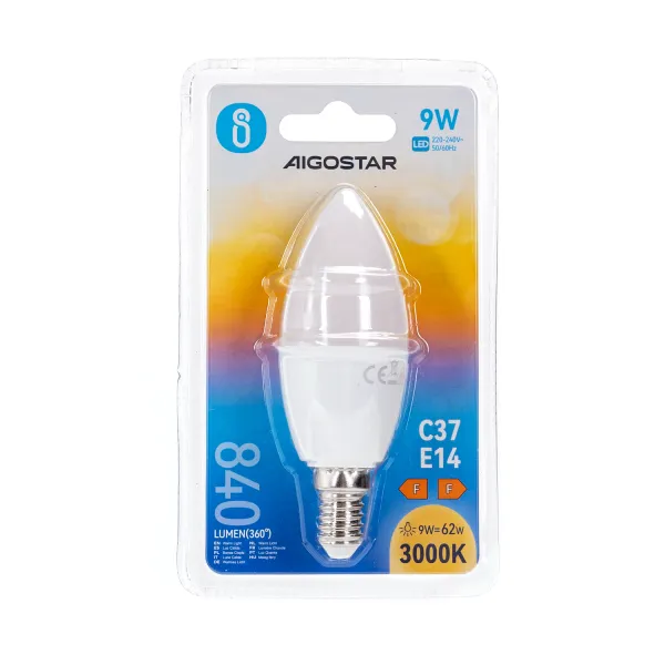 LED 'Kerze' E14, 9W