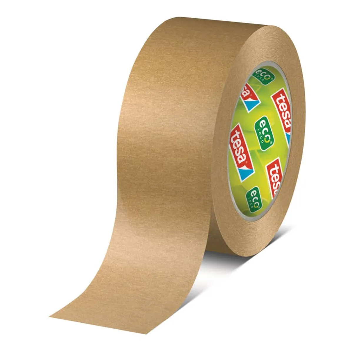 tesa® Verpackungsklebeband Paper Standard - 50 mm x 50 m, braun