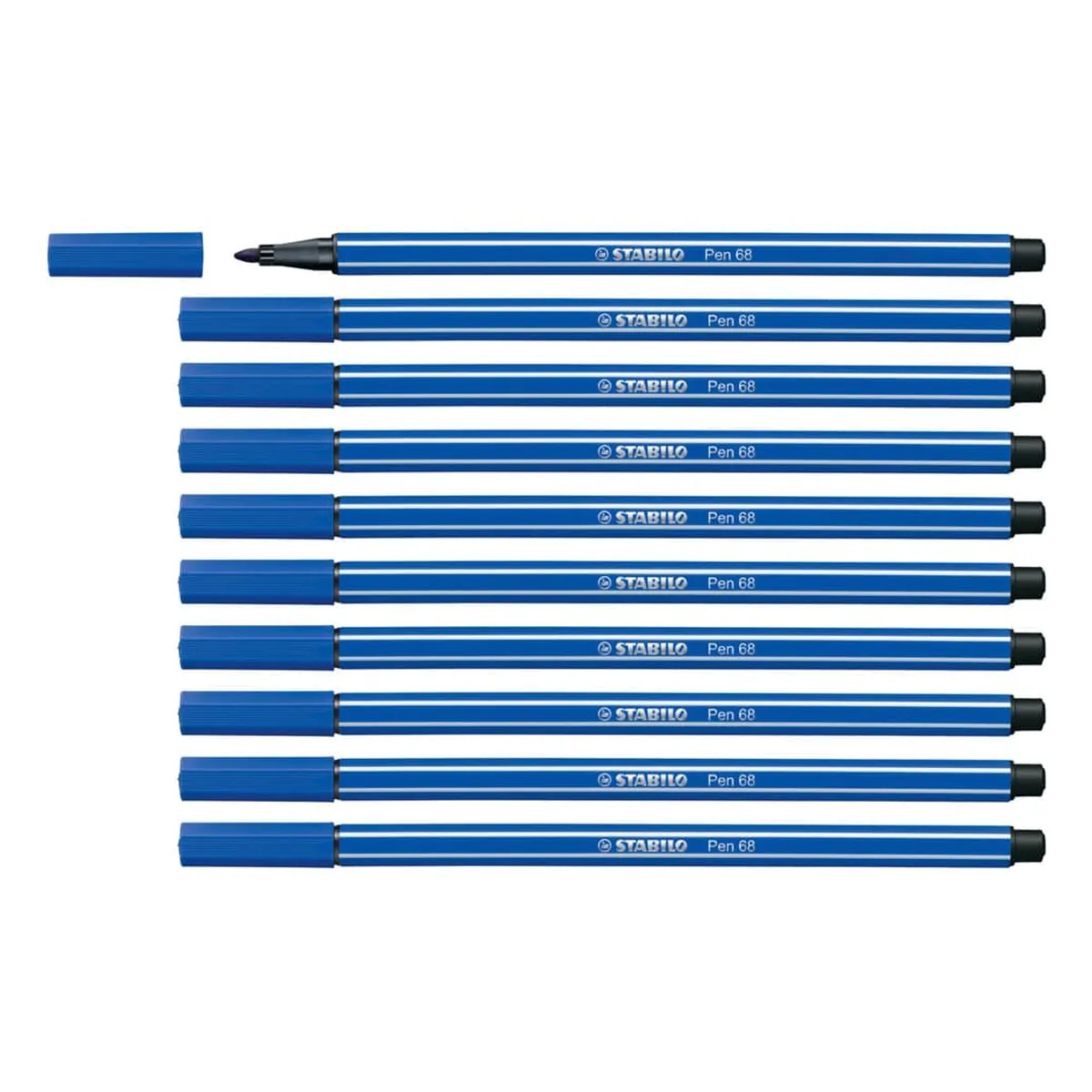 STABILO® Premium-Filzstift - Pen 68 - ultramarinblau