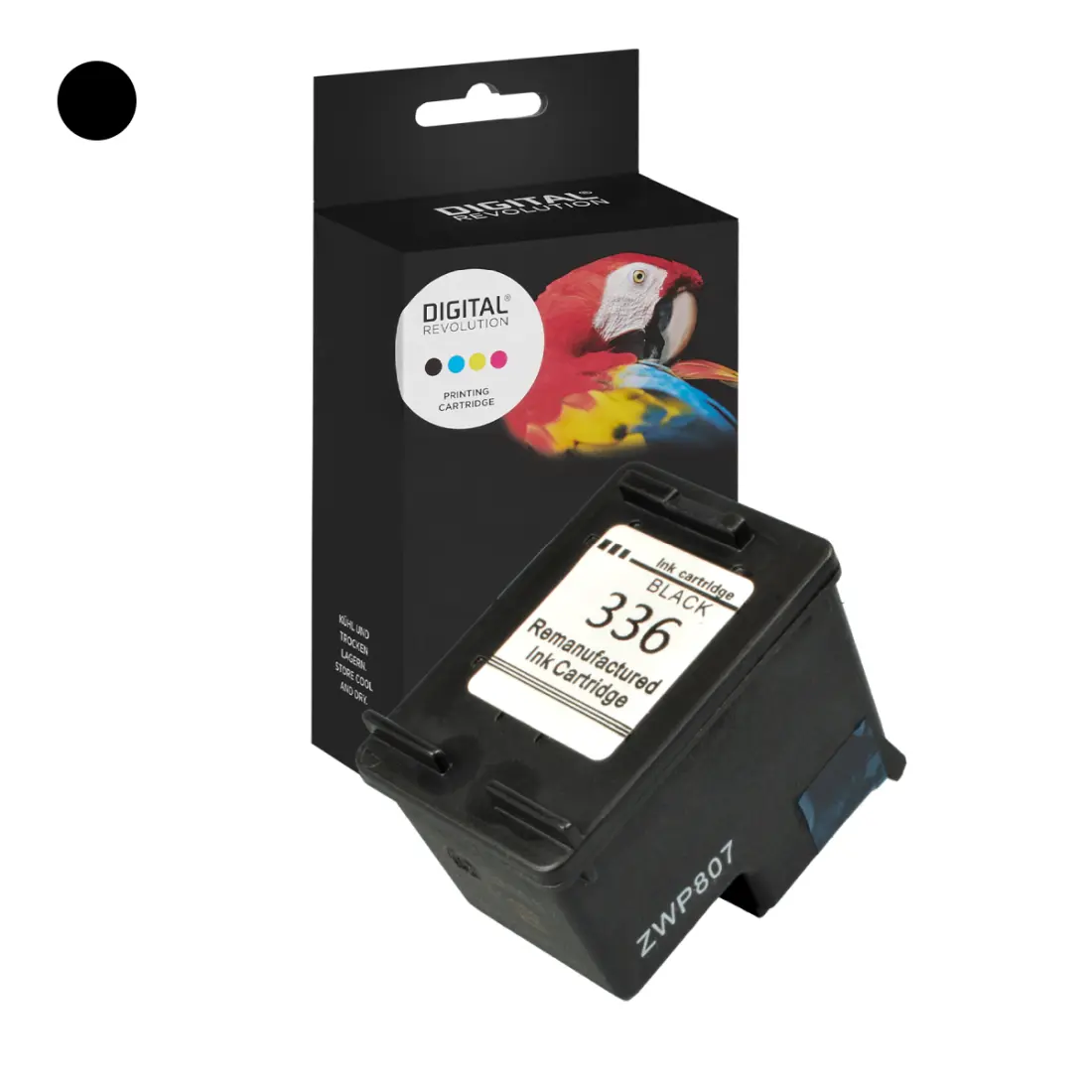 HP 336 - alternative Patrone 'schwarz' 7 ml - Digital Revolution
