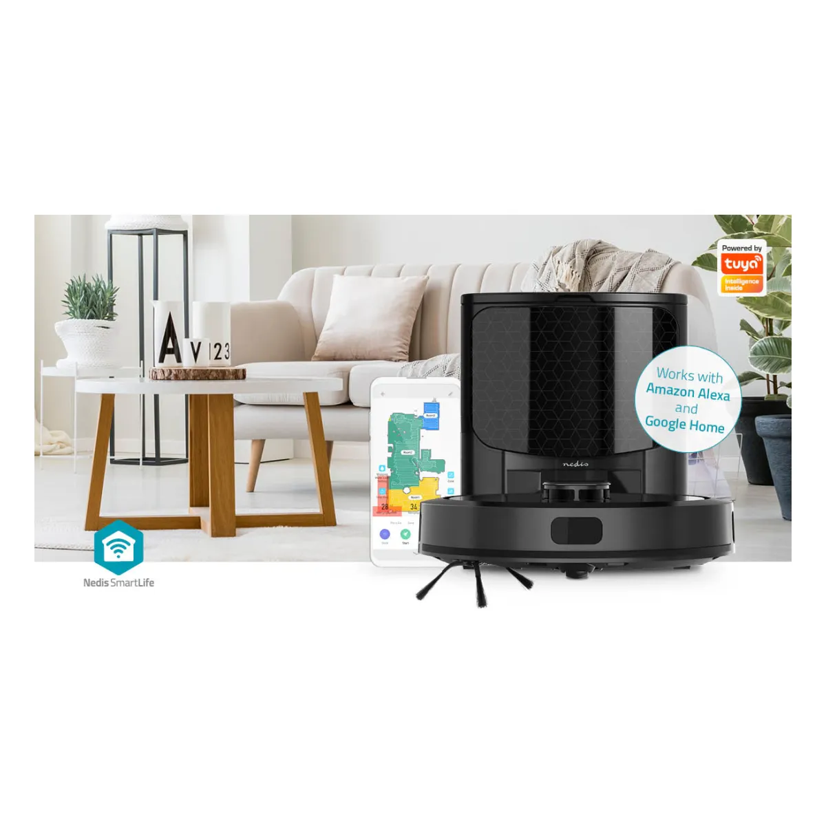 Nedis SmartLife Roboter-Staubsauger Nedis SmartLife Roboter-Staubsauger