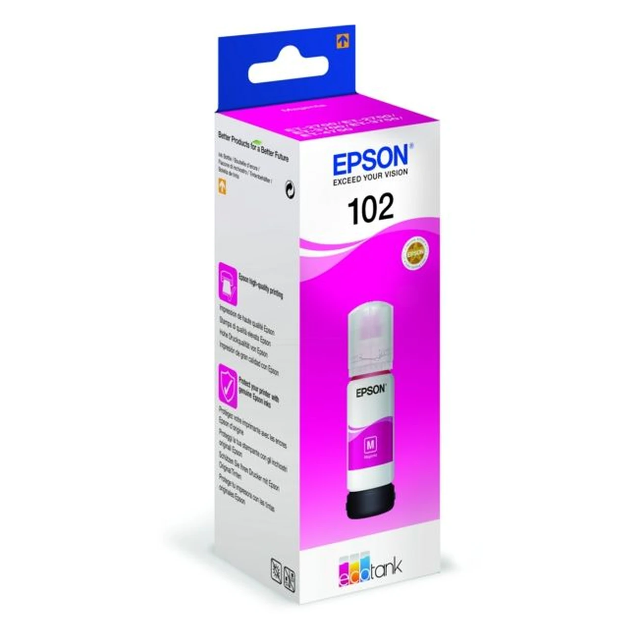Druckertinte Epson 102 magenta 70 ml | 6.000 Seiten (C13T03R340)