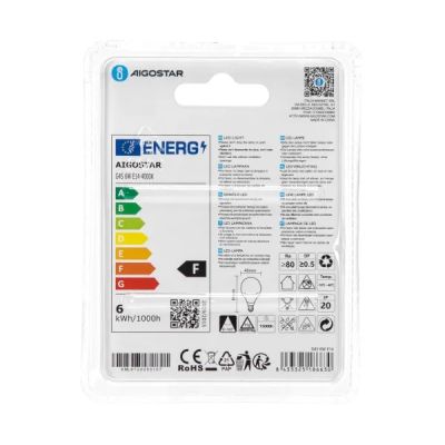 Aigostar LED 'Classic', E14, 6W