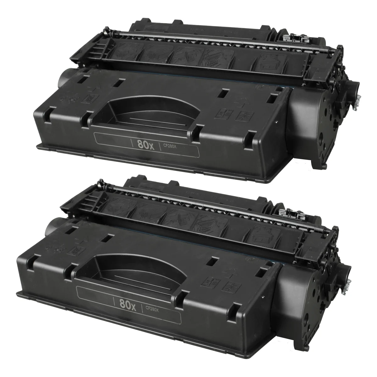 HP 80X - alternative Toner DoppelPack schwarz 2x 7.500 Seiten - Digital Revolution