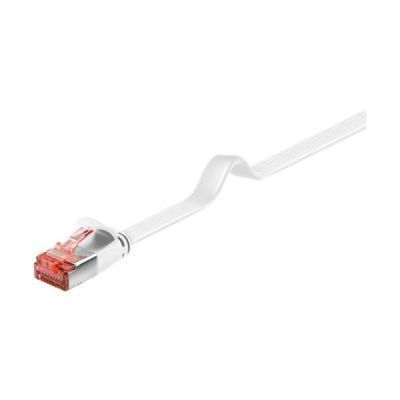 Goobay Flach-Patchkabel CAT6 U/FTP weiß