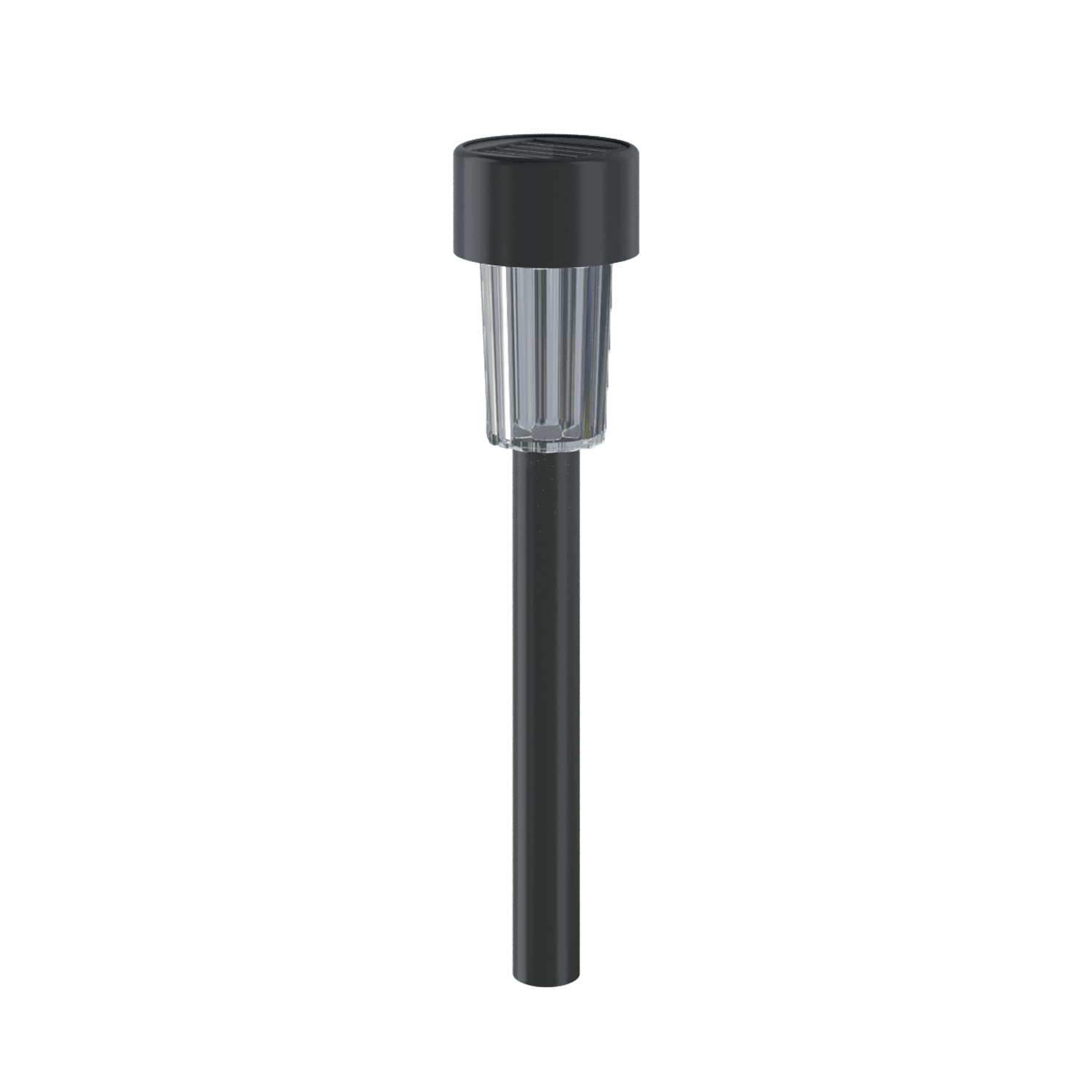 Aigostar LED Solar Außenleuchte, schwarz