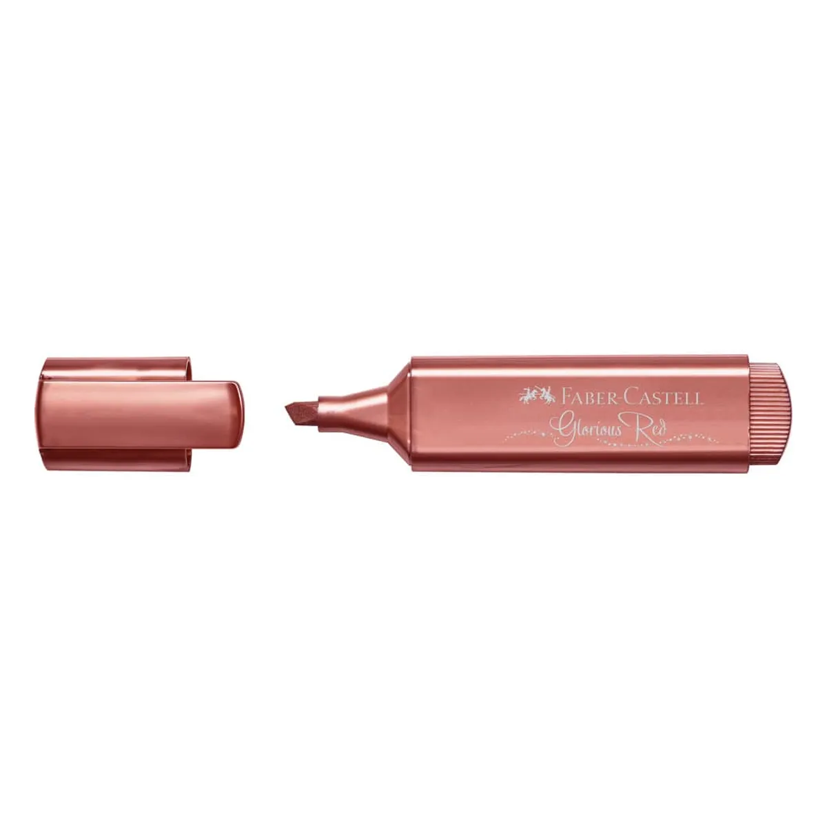 FABER-CASTELL Textmarker TL 46 Metallic - rot