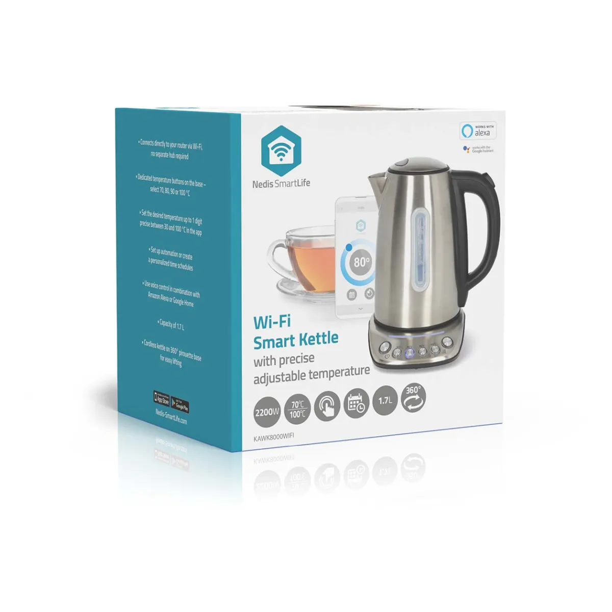 Nedis SmartLife Wasserkocher Nedis SmartLife Wasserkocher