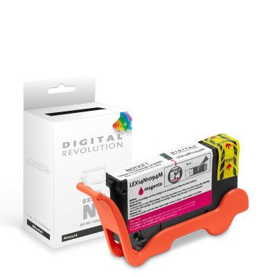 Lexmark 100A - alternative Patrone 'magenta' 9,6 ml - Digital Revolution