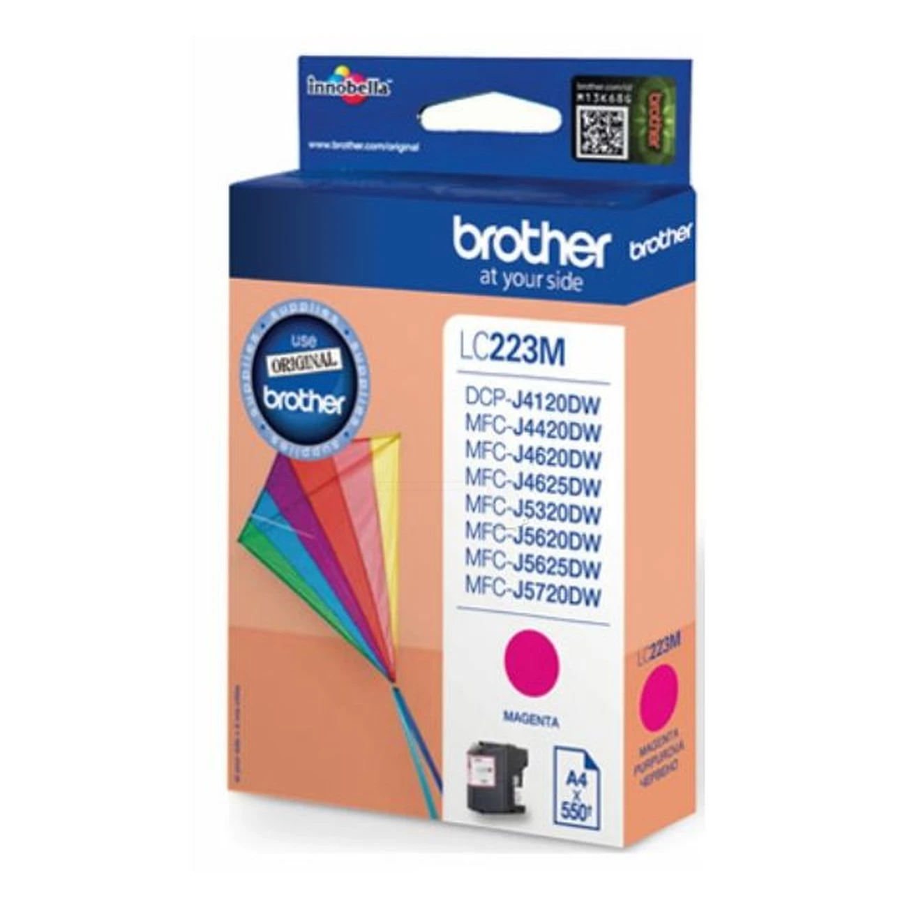 Druckerpatrone Brother LC-223M magenta 5,9 ml | 550 Seiten