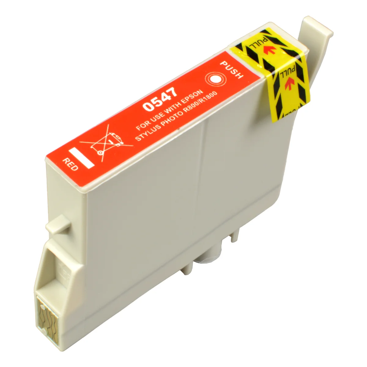 Epson T0547 - alternative Patrone rot 17 ml | 550 Seiten - Digital Revolution