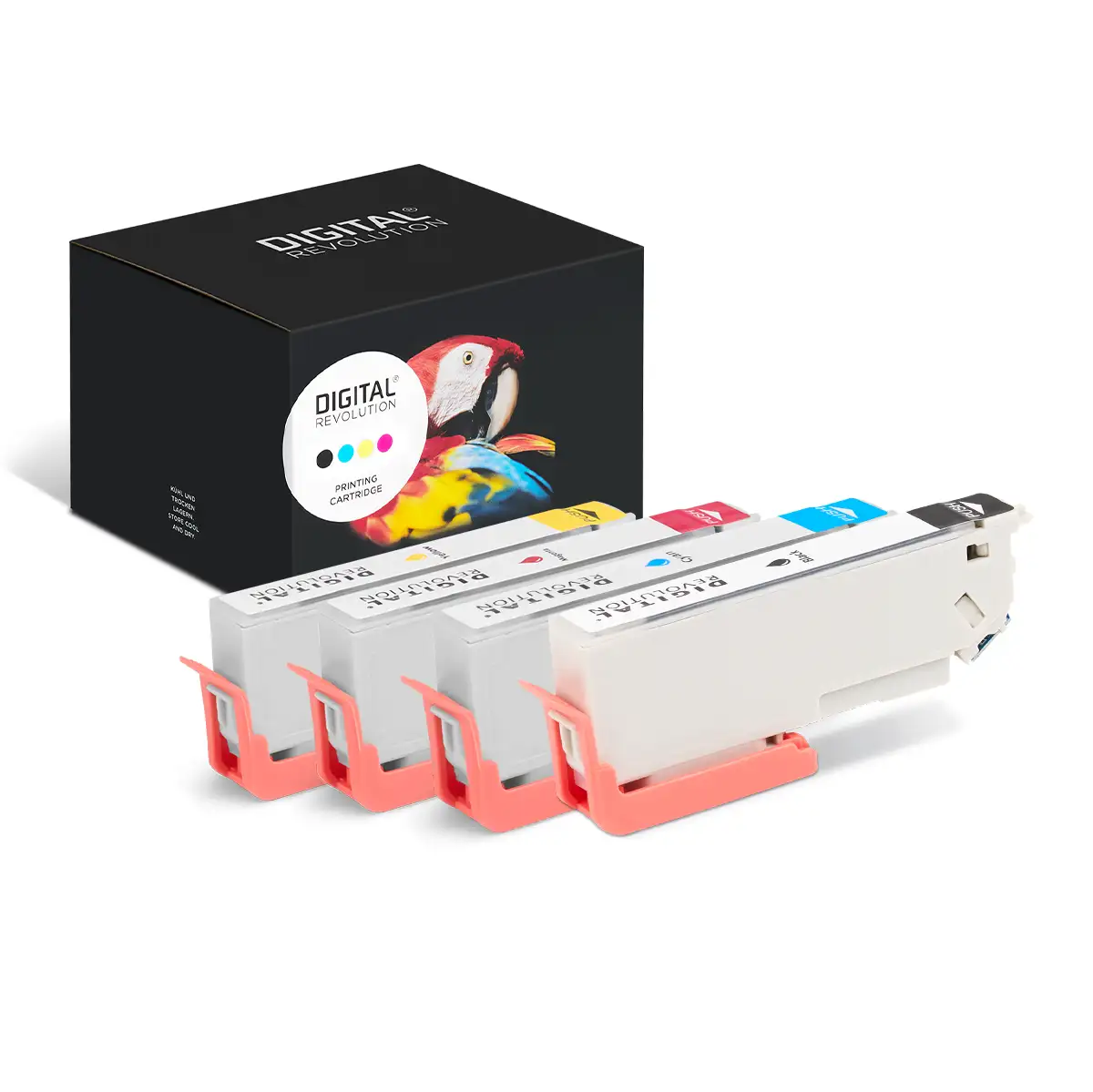 Epson 24 - alternative Patrone MultiPack 'schwarz cyan magenta gelb' 49,6 ml - Digital Revolution