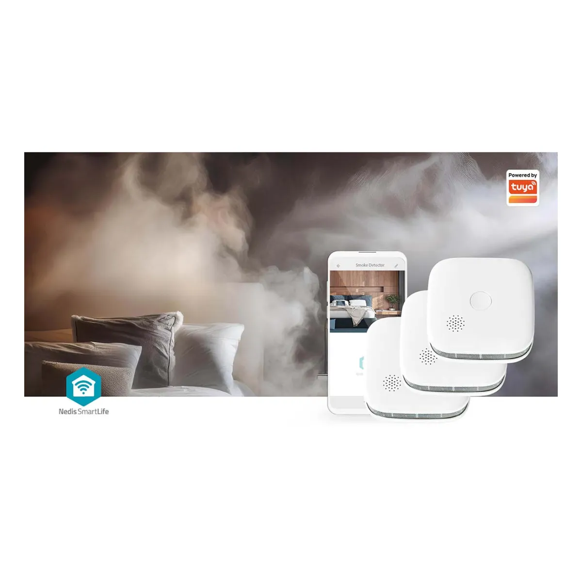 Nedis SmartLife Rauchmelder Nedis SmartLife Rauchmelder