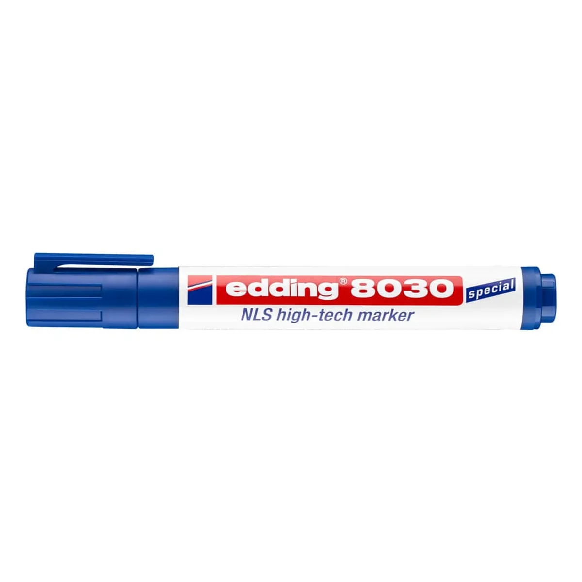 Edding 8030 NLS high-tech marker Spezialmarker - permanent, 1,5 - 3 mm, blau