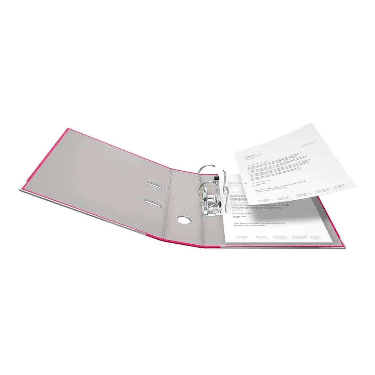 Falken Ordner PP-Color S80 - A4, 8 cm, pink