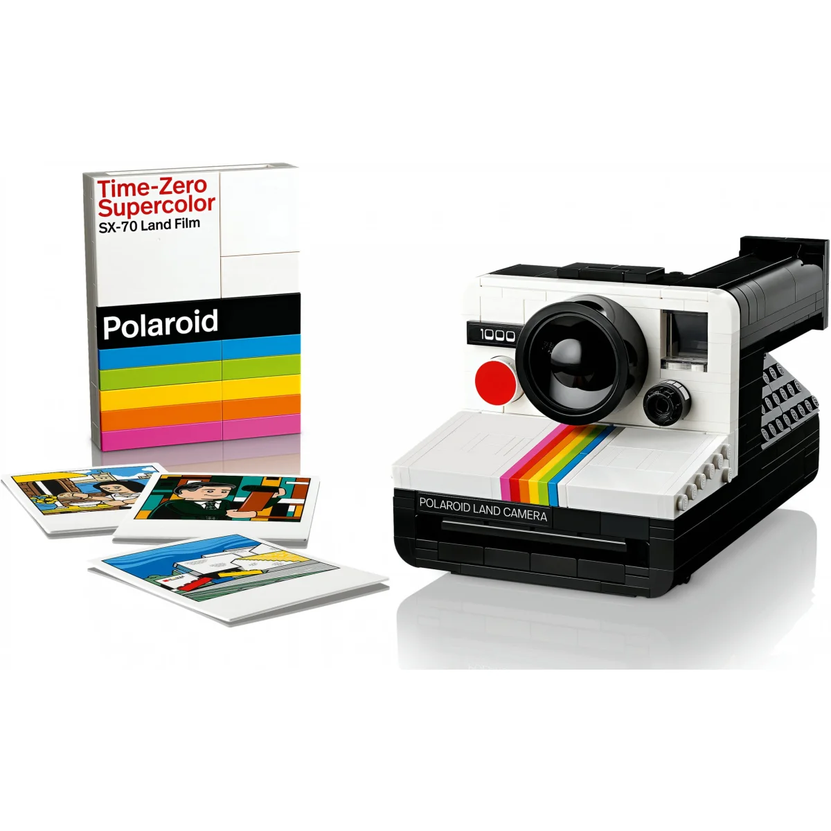 LEGO® Ideas Polaroid OneStep SX-70 Sofortbildkamera 21345 LEGO® Ideas Polaroid OneStep SX-70 Sofortbildkamera 21345