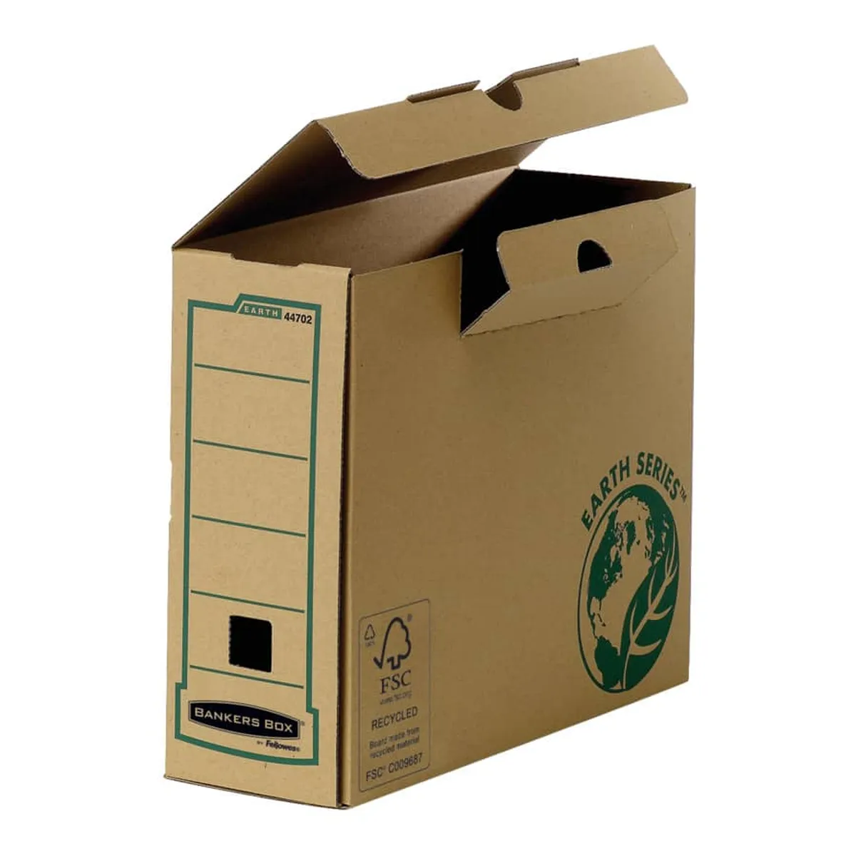 Fellowes Bankers Box® Earth Series Archivschachtel - A4, Rückenbreite 100 mm