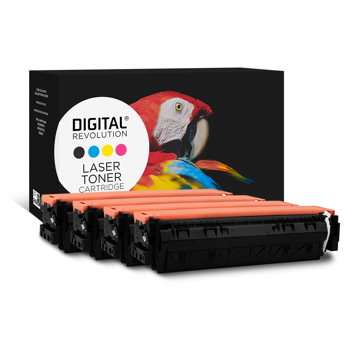 HP 207 - alternativ Toner MultiPack 'schwarz cyan magenta gelb' 5100 Seiten - Digital Revolution