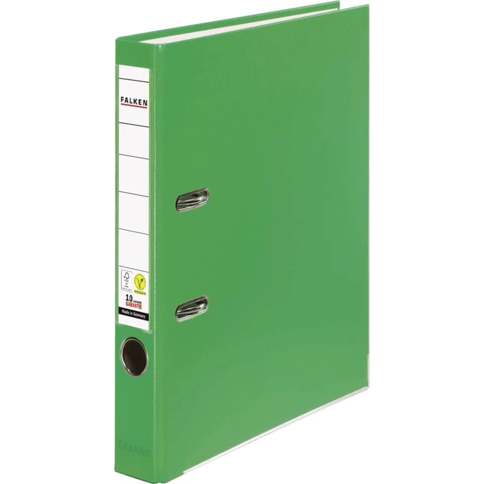 Falken Ordner PP-Color S50 - A4, 5 cm, hellgrün