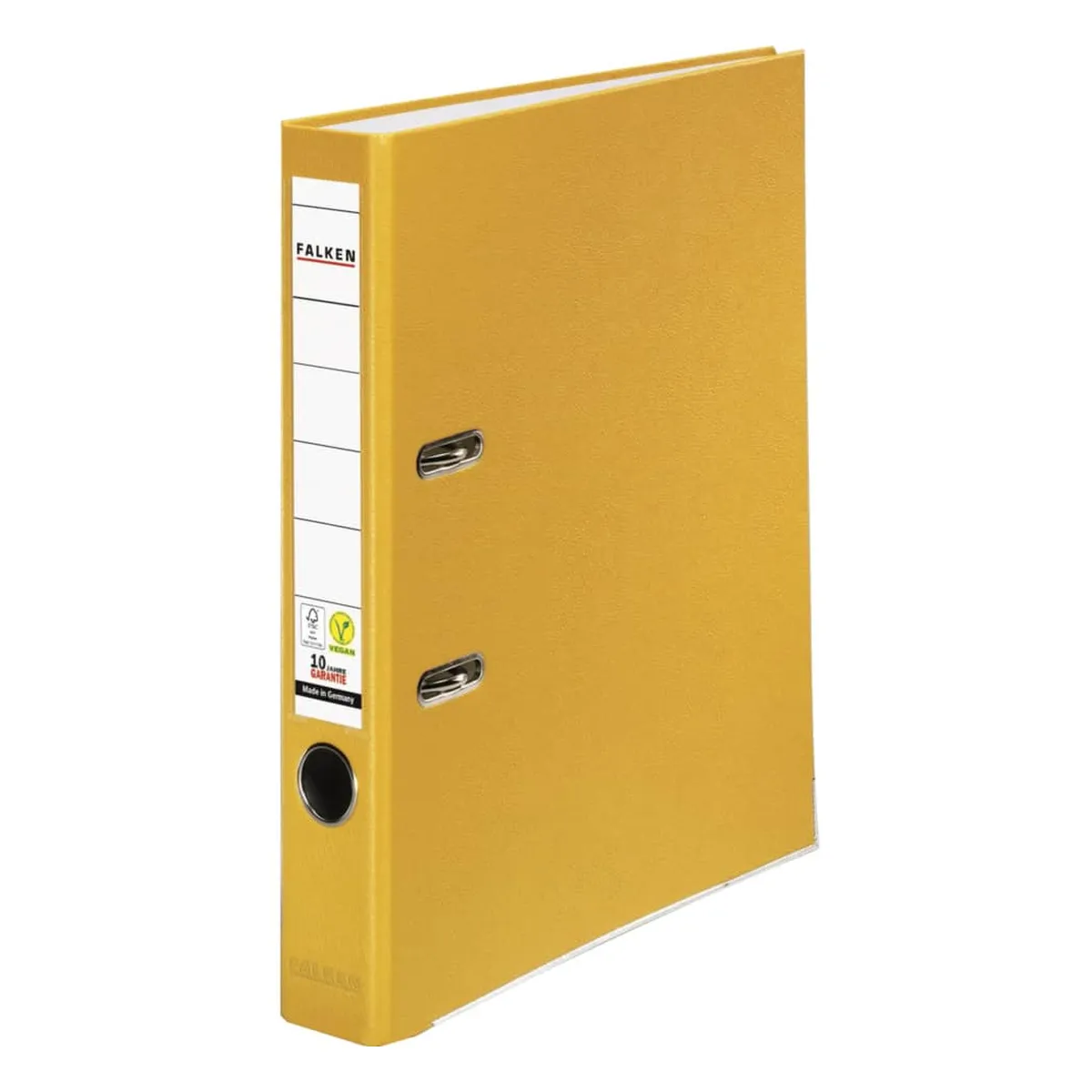Falken Ordner PP-Color S50 - A4, 5 cm, gelb