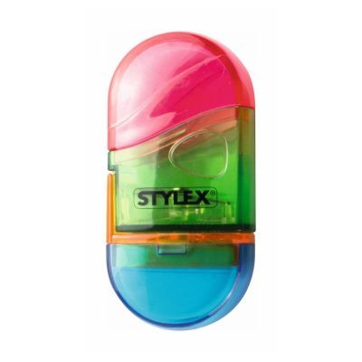 Spitzer und Radiergummi Kombination
